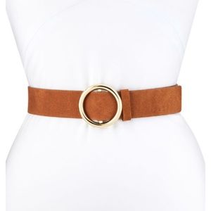 FRAME O ring Suede Belt not free people